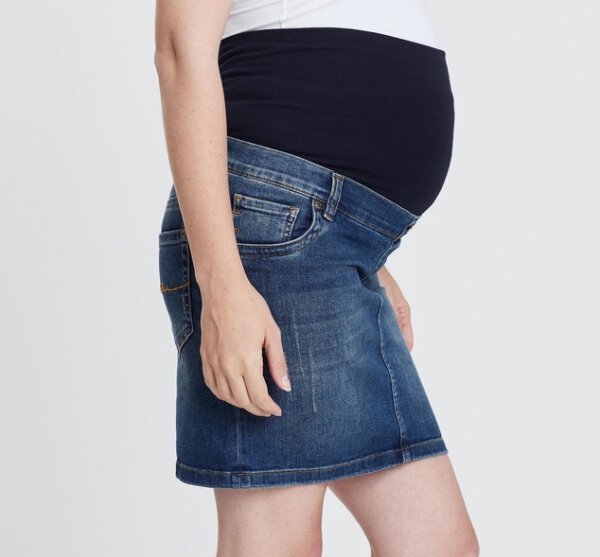 Těhotenská sukně džínová