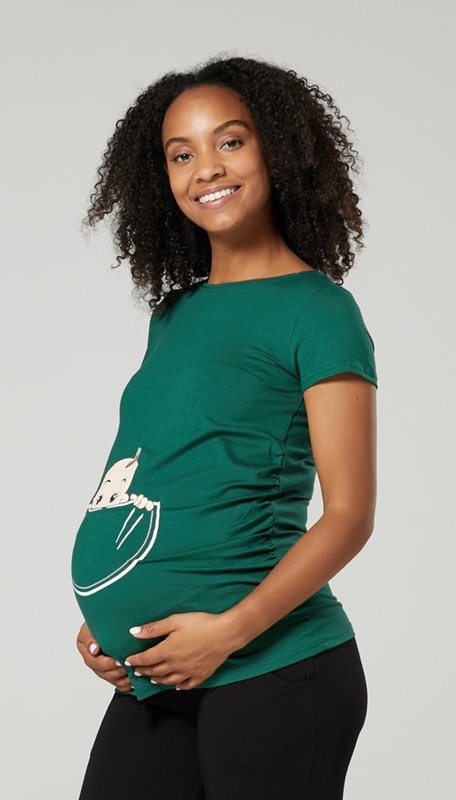 Těhotenské tričko vtipné s miminkem