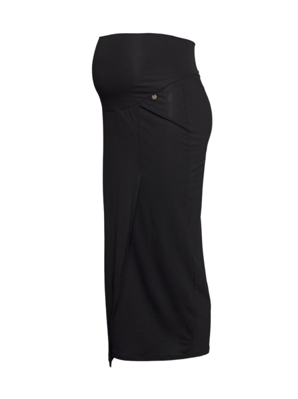 Těhotenská sukně dlouhá černá