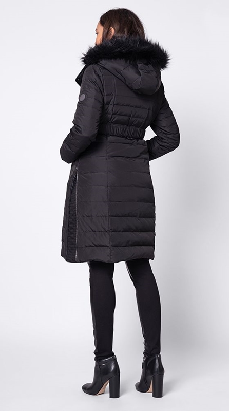 Těhotenský a nosící kabát 3v1 černý